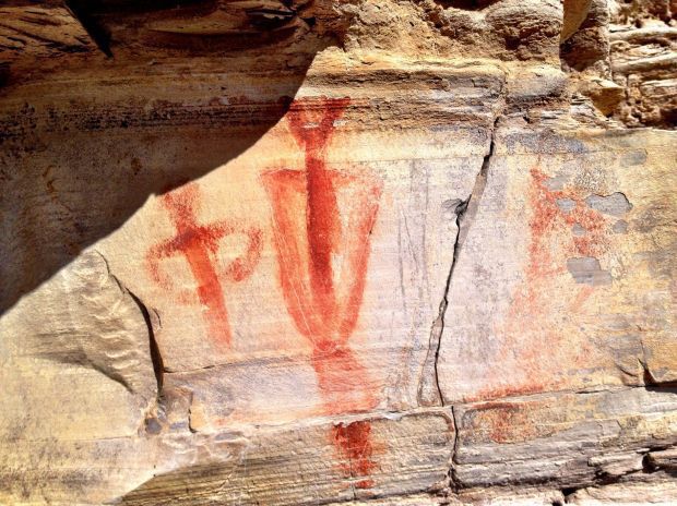 Bear Gulch Pictographs - Fergus County